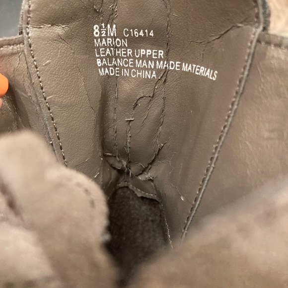 Suede Ankle Wedge Booties - Picture 6 of 8